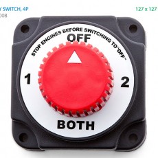 배터리 스위치 (OFF-1-BOTH-2) 350A