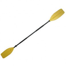 카약 패들 (투 피스 분리형) 7 ft (210cm), 황색 블레이드